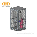 steel gas bottle security lock storage cage
